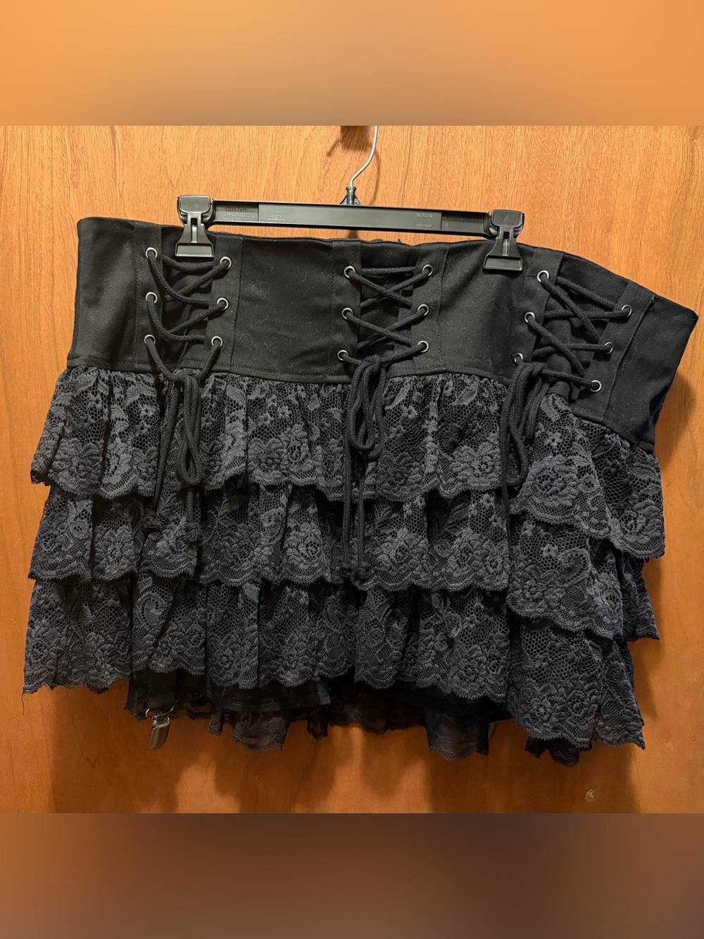 Foxblood Gia Garter Skirt